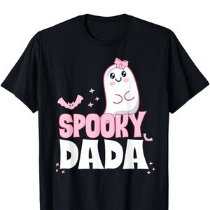 Spooky Dada Black T-Shirt
